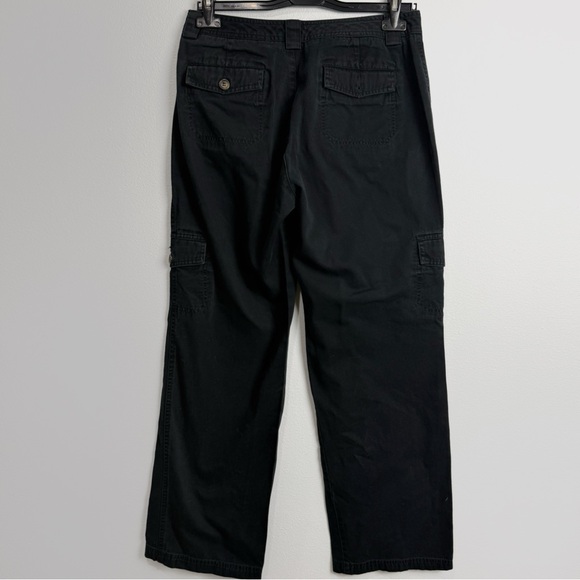 Dockers Women’s Cargo Pants Black Size 8 - Picture 3 of 5